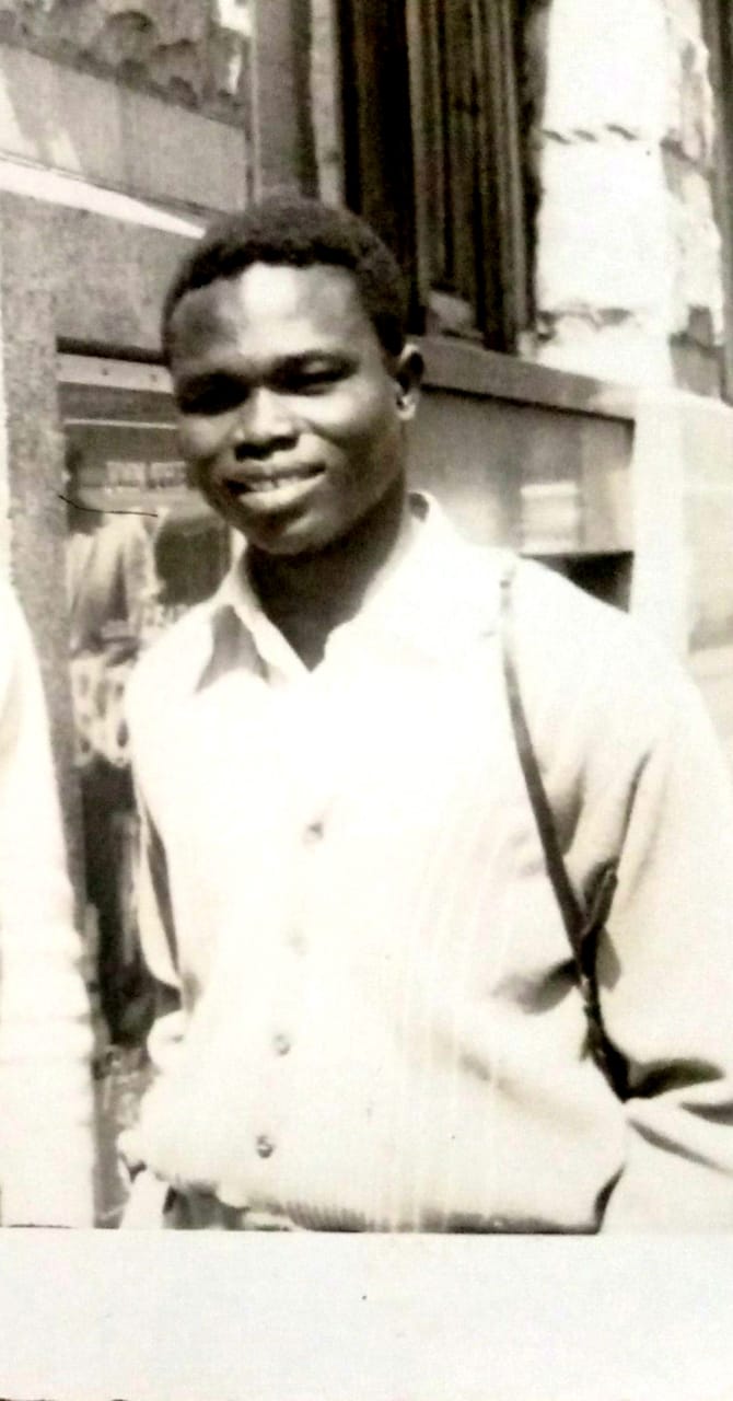 Eghosa Osagie as a young man